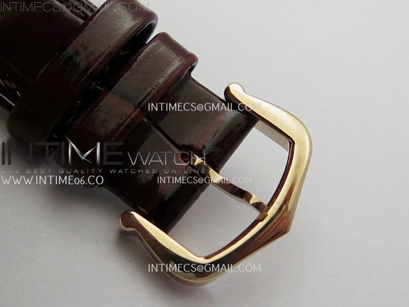 Tank Francaise Ladies 21.2mm RG 8848F 1:1 Best Edition Silver Dial on Red Leather Strap Ronda Quartz V2